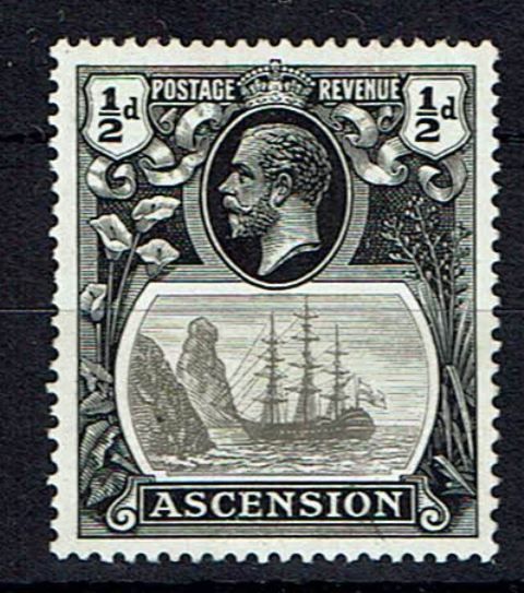 Image of Ascension SG 10b LMM British Commonwealth Stamp